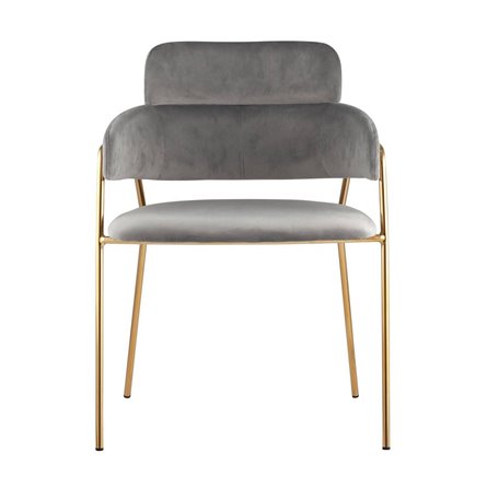 Полин мягкий серый обивка вельвет