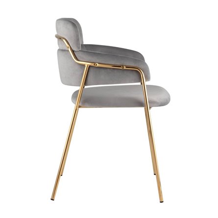 Полин мягкий серый обивка вельвет