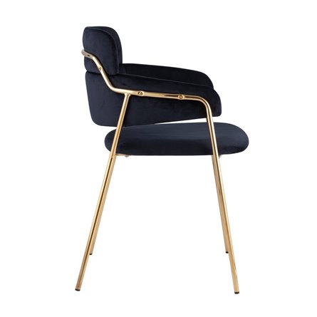 Полин мягкий синий обивка вельвет