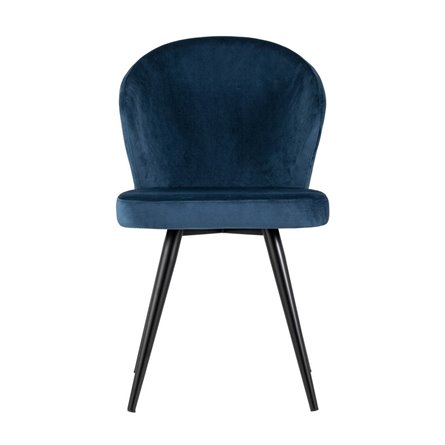 Танго велюр синий