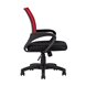 TopChairs Simple офисное красное в обивке из текстиля с сеткой, механизм качания Top Gun TopChairs Simple офисное красное в обивке из текстиля с сеткой, механизм качания Top Gun