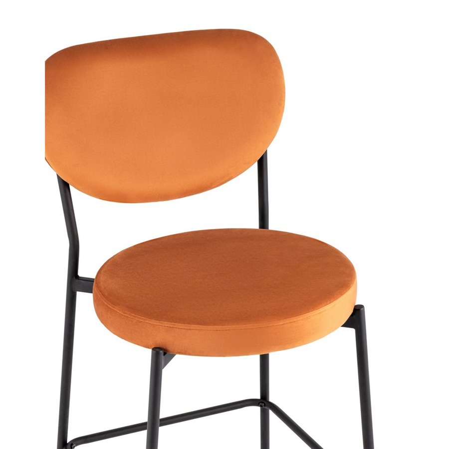 TopChairs Simple офисное синее в обивке из текстиля с сеткой, механизм качания Top Gun