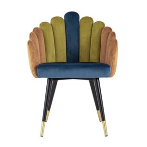 Камелия сине-зеленый мягкое обивка велюр