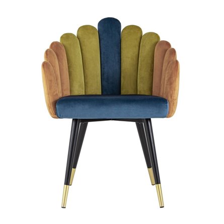 Камелия сине-зеленый мягкое обивка велюр