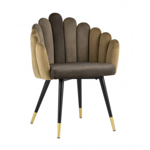 Камелия шоколад мягкое обивка велюр