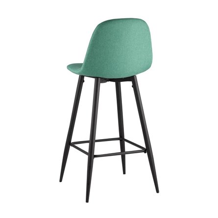 Валенсия зеленый, долговечный металлический каркас, ткань из рогожки