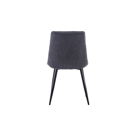 Канзас серый в мягкой тканевой обивке