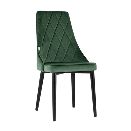 Валенсия велюр пыльно-голубой хромированные ножки