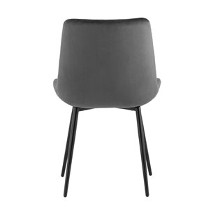 Ники черный обивка велюр ножки металл золото