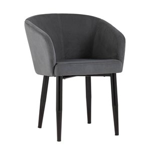 Ральф велюр тёмно-серый