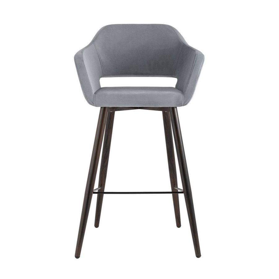 Ральф велюр тёмно-серый