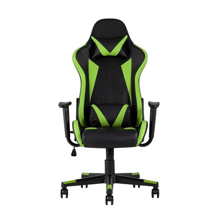 TopChairs Gallardo зеленое геймерское