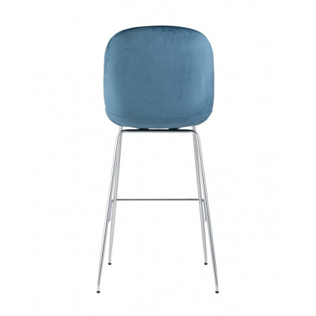 Beetle со спинкой маренго хромированные ножки