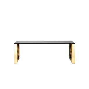 120*60 КРОСС золото стекло smoke закаленное каркас нержавеющая сталь