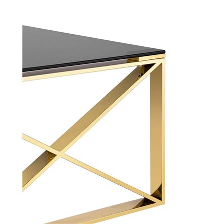 120*60 КРОСС золото стекло smoke закаленное каркас нержавеющая сталь