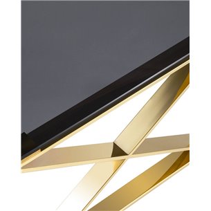 120*60 КРОСС золото стекло smoke закаленное каркас нержавеющая сталь
