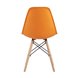 DSW оранжевый, литой полипропилен, стальной каркас, массив бука, 4 шт. DSW оранжевый, литой полипропилен, стальной каркас, массив бука, 4 шт.