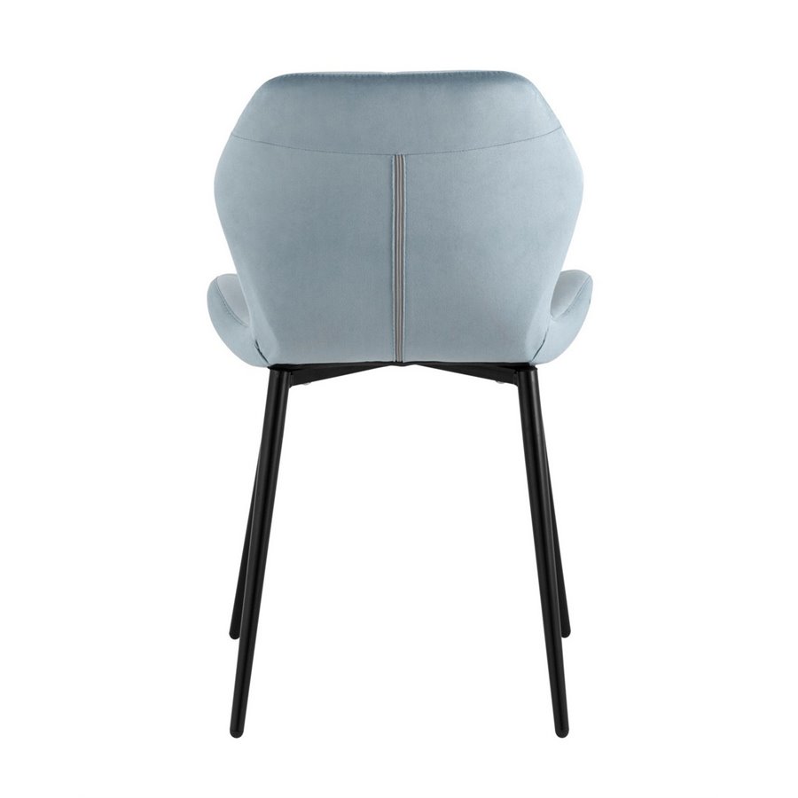 регулируемое Филадельфия черное обивка из велюра