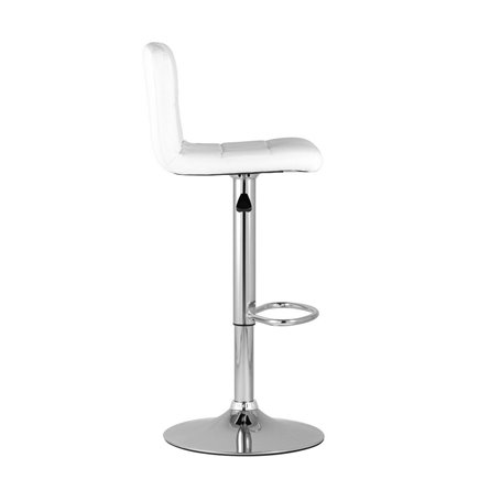 Малави LITE белый поворотно-подъемный механизм газ-лифт обивка сиденья из искусственной к