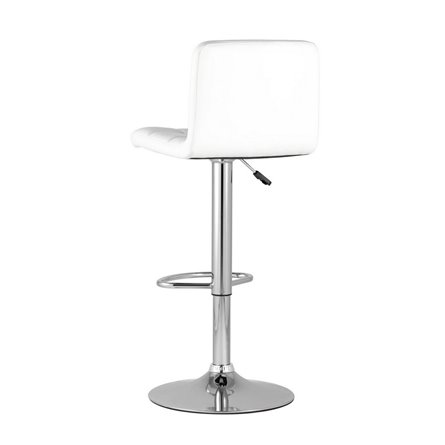 Малави LITE белый поворотно-подъемный механизм газ-лифт обивка сиденья из искусственной к