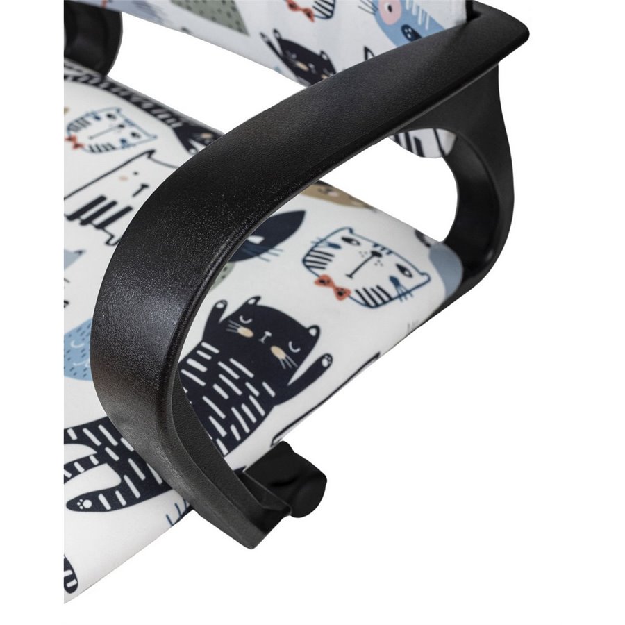 Малави бежевый, газ-лифт, обивка из искусственной кожи