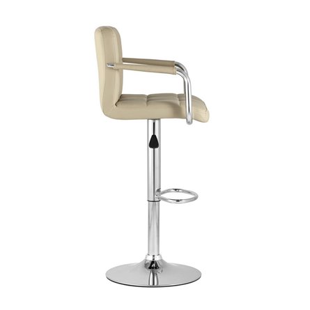 Малави бежевый, газ-лифт, обивка из искусственной кожи