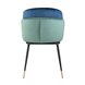 Пенелопа велюр мятный синий ножки металл Пенелопа велюр мятный синий ножки металл