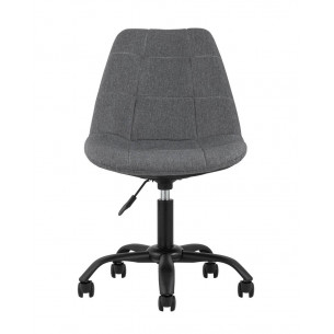 Гирос в обивке из качественной ткани серый регулируемый по высоте