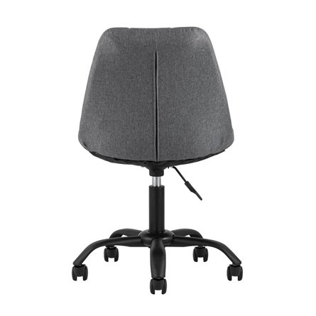 Гирос в обивке из качественной ткани серый регулируемый по высоте