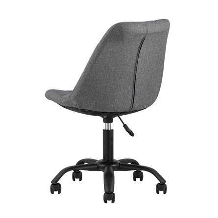 Гирос в обивке из качественной ткани серый регулируемый по высоте