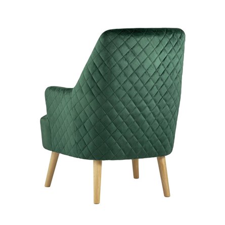 Хантер зеленый обивка велюр ножки массив дерева