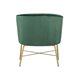 Шале зеленый обивка велюр ножки металл цвет золото Шале зеленый обивка велюр ножки металл цвет золото