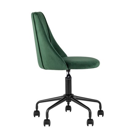 Сиана зеленый обивка велюр крестовина металл черный механизм регулировки высоты