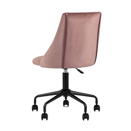 Сиана розовый обивка велюр крестовина металл черный механизм регулировки высоты