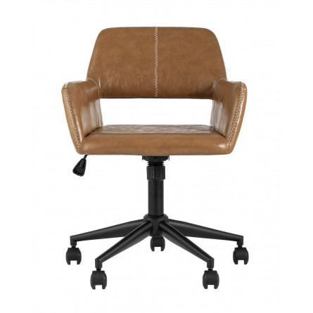 Филиус коричневый обивка экокожа крестовина металл черный механизм регулировки высоты