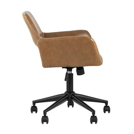 Филиус коричневый обивка экокожа крестовина металл черный механизм регулировки высоты