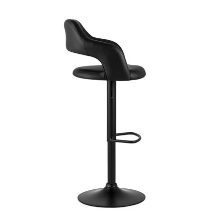 Рич черный регулируемый обивка экокожа ножка металл черный