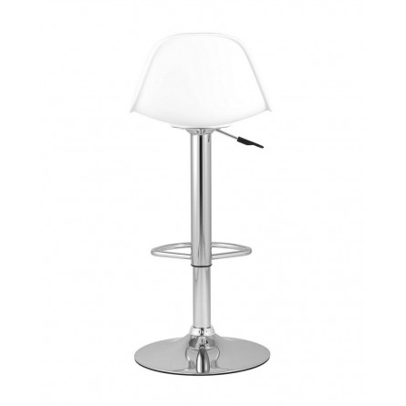 Смит белый регулируемый сиденье экокожа пластик ножка металл