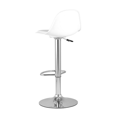 Смит белый регулируемый сиденье экокожа пластик ножка металл