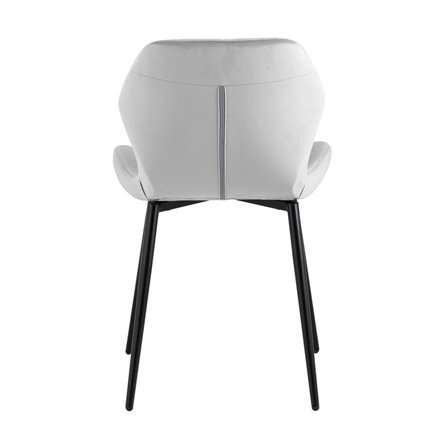 пластиковый Crocus бордовый с подушкой в обивке из экокожи