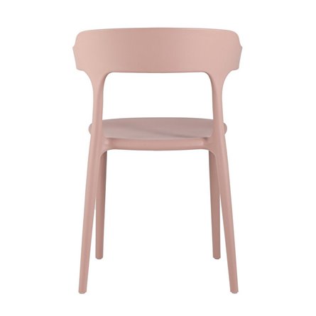 пластиковый Neo горчичный с подлокотниками