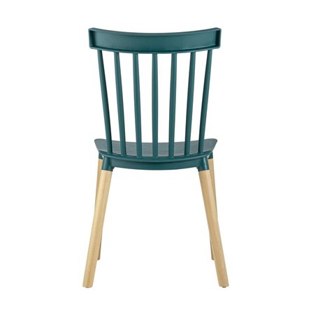 пластиковый Field темно-бирюзовый ножки из массива бука