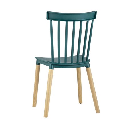 пластиковый Field темно-бирюзовый ножки из массива бука