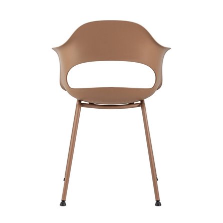 пластиковый Lady коричневый ножки из окрашенного металла