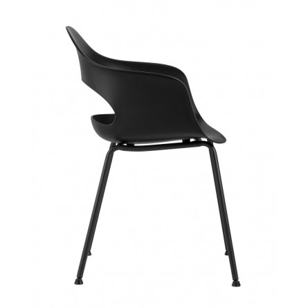 пластиковый Lady черный ножки из окрашенного металла