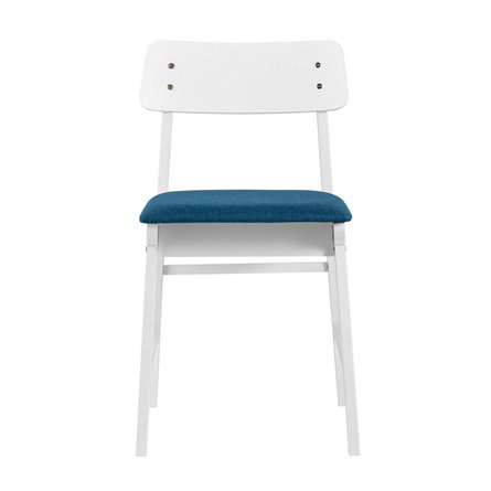 ODEN WHITE синий мягкое сиденье из ткани