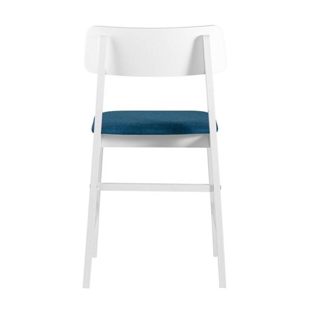 ODEN WHITE синий мягкое сиденье из ткани