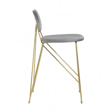 Элис светло-серый обивка велюр