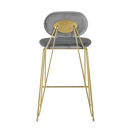 Элис светло-серый обивка велюр