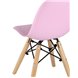 DSW детский розовый, полипропилен, сталь, натуральный массив бука DSW детский розовый, полипропилен, сталь, натуральный массив бука
